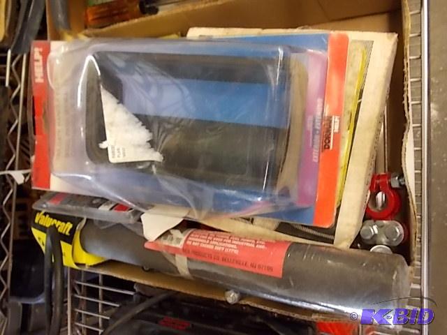 Box Lot Hardware, U-Bolts, Battery Clamps, He...