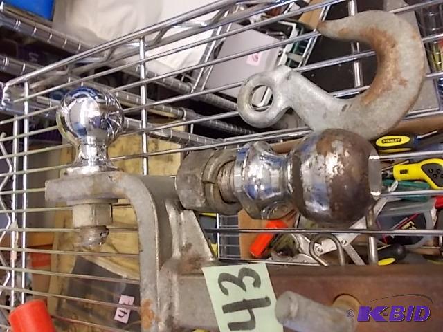 Receiver Hitch,2 Balls, Hook...
