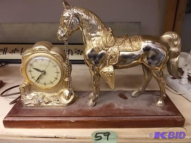 Carnival Horse Clock...