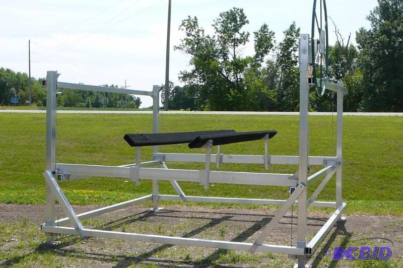 lot 6 image: Shoreline aluminum vertical boat lift with fu...