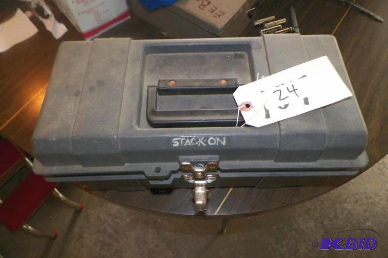 lot 24 image: Tool Box Full of Tools Craftsman & Others
