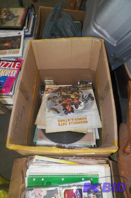 lot 37 image: Box Full Of Albums Mainly Country & Polka