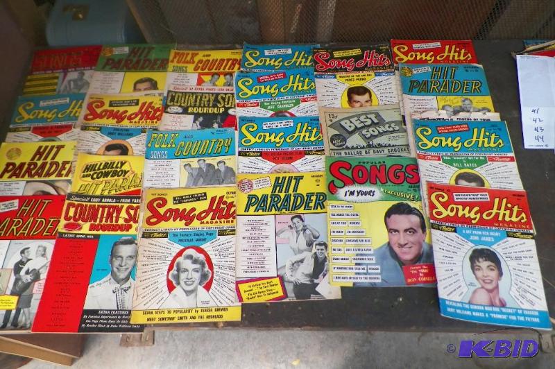 lot 41 image: 1950s60s Music Magazines