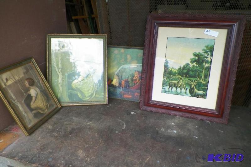 lot 62 image: Lot of Old Pictures