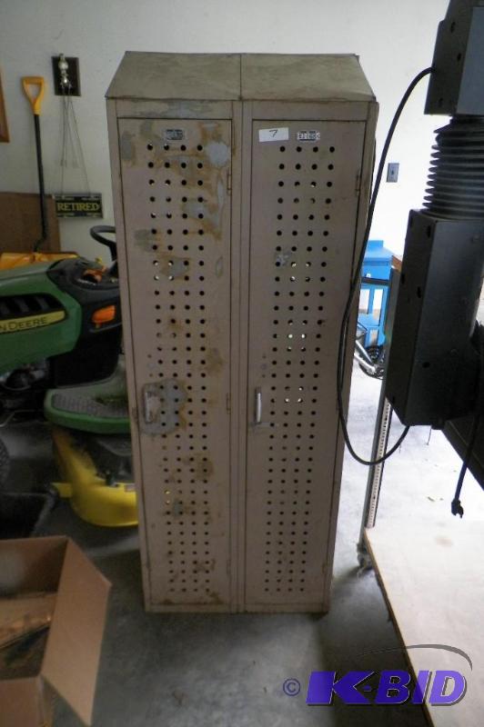 lot 7 image: Set of 2 Lockers 24 Wide x 12 Deep x 65 High
