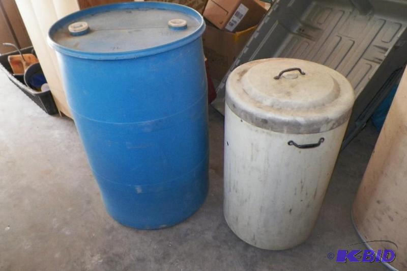 lot 72 image: Two Plastic Waste Containers