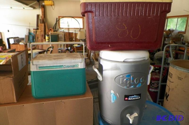 lot 80 image: Cooler Lot of 3