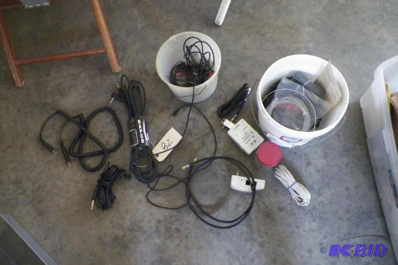 lot 82 image: Guitar & Mic Cords And Misc. Cords