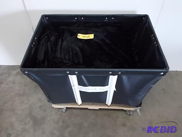 lot 102 image: (5) Black Drape, 20 x 20, Includes Laundry ...