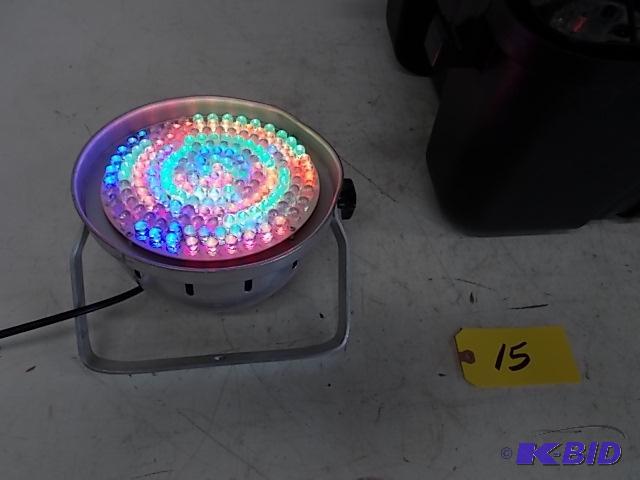 lot 15 image: (5) 7" LED Up-Lights, Dip Switch, DXM, R...