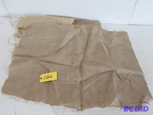 lot 150 image: Quantity Burlap, 2 x3...