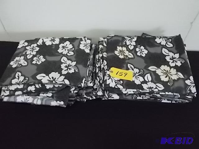 lot 159 image: (54) Flower Table Covers, Approx. 9 x 28&quo...