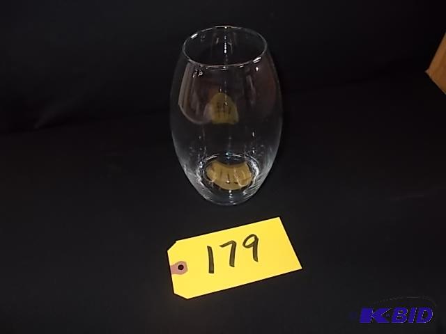 lot 179 image: (10) 6.75" Sundance Crystal Vase...