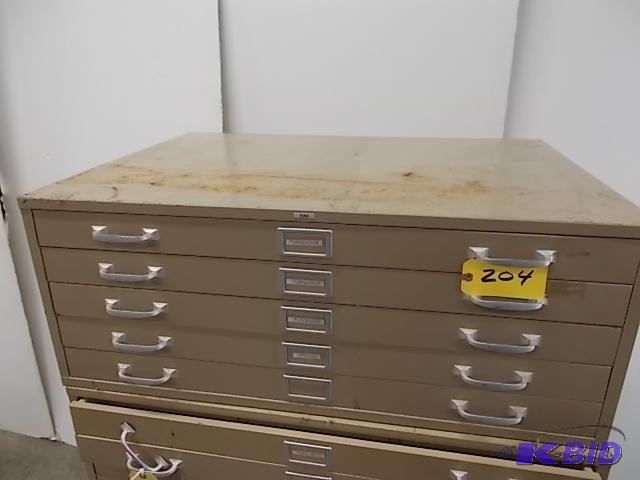 lot 204 image: Cole 5 Drawer Cabinet 40.5" x 28.5"...