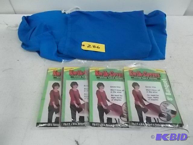 lot 286 image: (2) Linen Bags & (4) New Fitted 8 x 30&q...