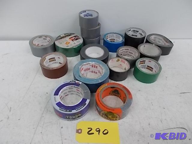 lot 290 image: Asstd Duct Tape...