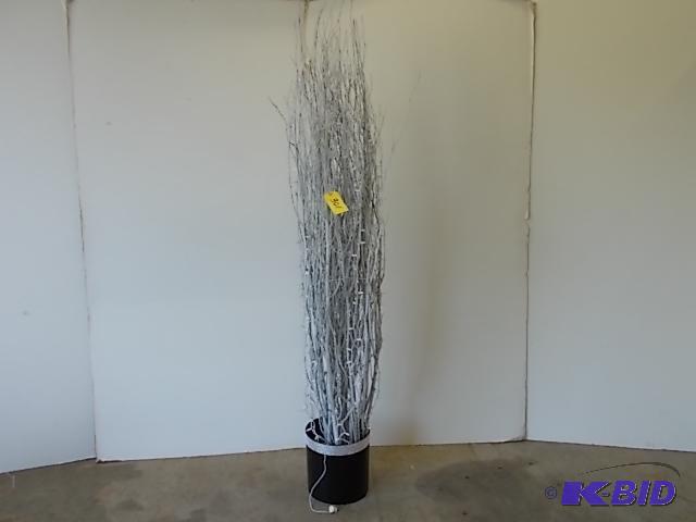 lot 301 image: (10) Lighted White Willow Trees, 8...