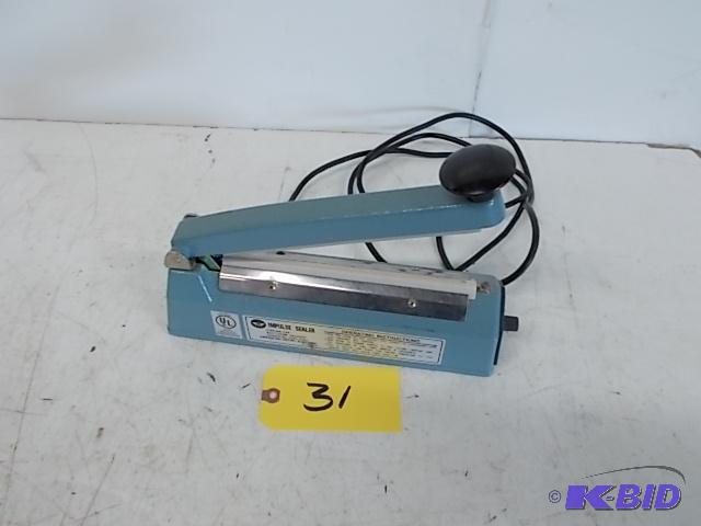 lot 31 image: AIE AIE200 8" Impulse Sealer, Works...