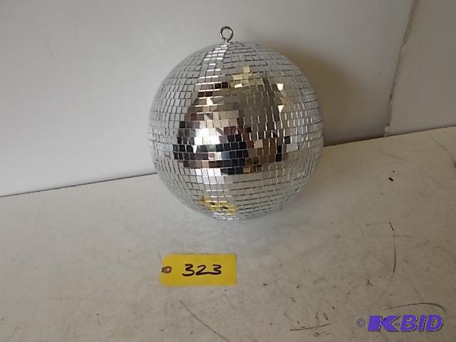 lot 323 image: (4) 12" Mirror Balls...