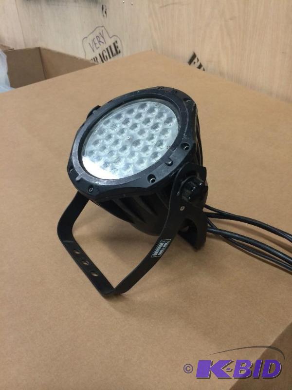 lot 371 image: LED Event Lights, (36) x 1w RGB LEDS, (36) Un...
