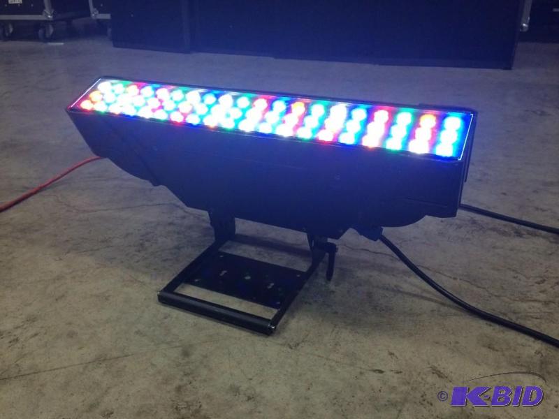 lot 372 image: Stage Bar Still RGBAW Event Lights, (11) Unit...
