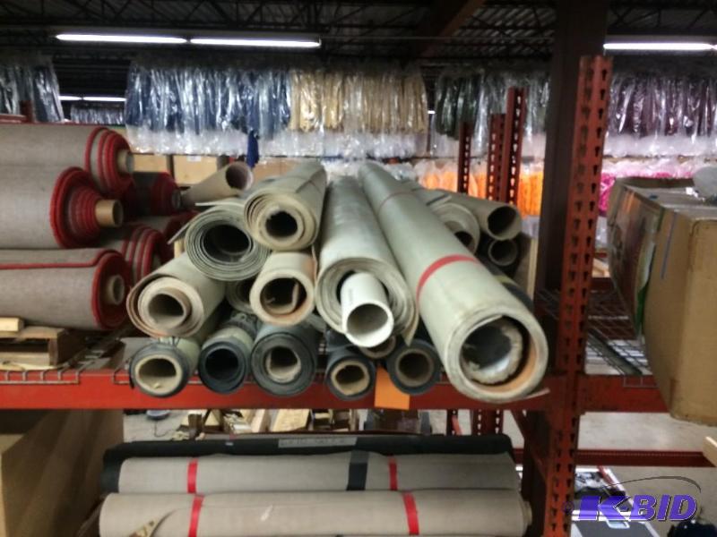 lot 373 image: Assorted Pallet Of Marley Dance Floor And Vin...