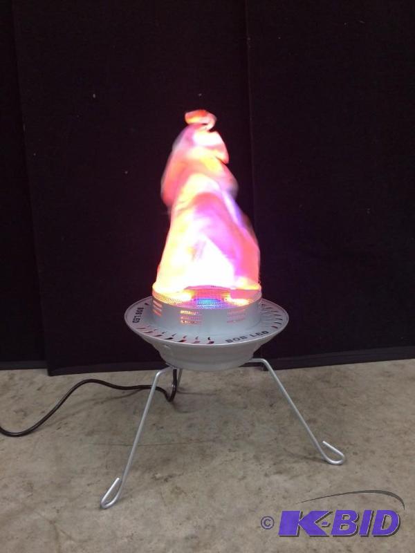 lot 377 image: Chauvet LED BOB Flame Pot (5) Units With Boxe...