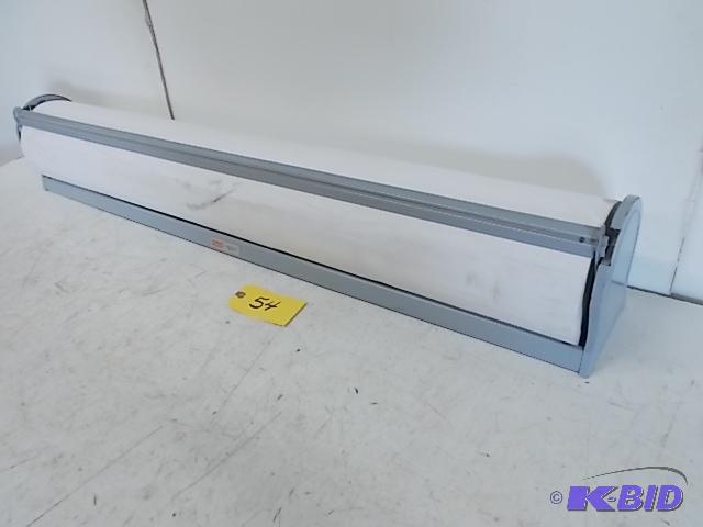 lot 54 image: 48" Uline Paper Dispenser with Paper...