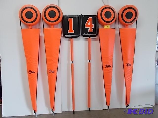 lot 64 image: (2) Tag Football Down & (2) Yardage Marke...