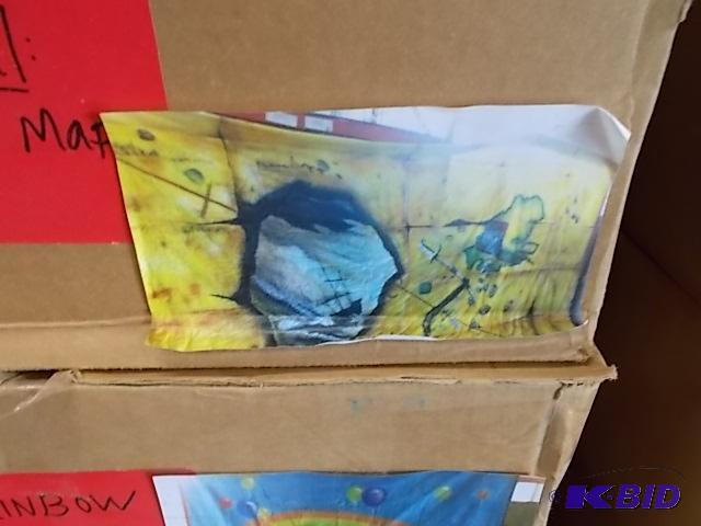 lot 82 image: Treasure Map Mural, 10 x 20...