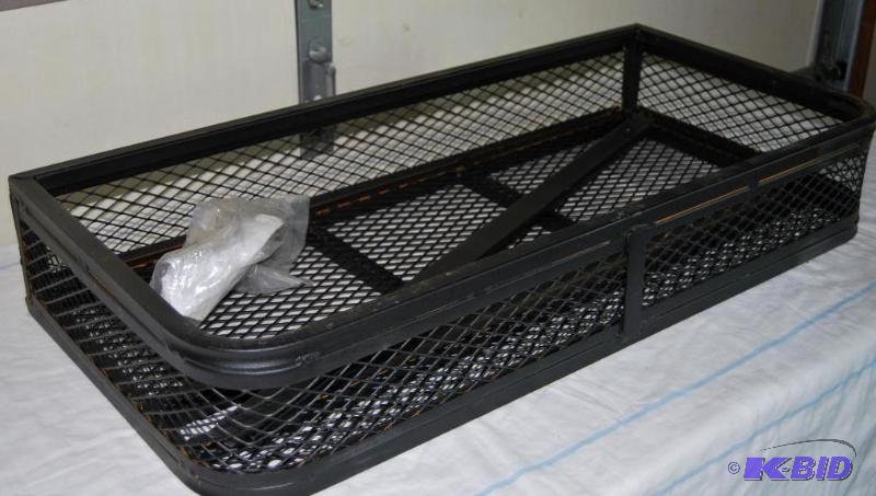 lot 36 image: ATV Front Basket, universal fit, heavy duty 3...