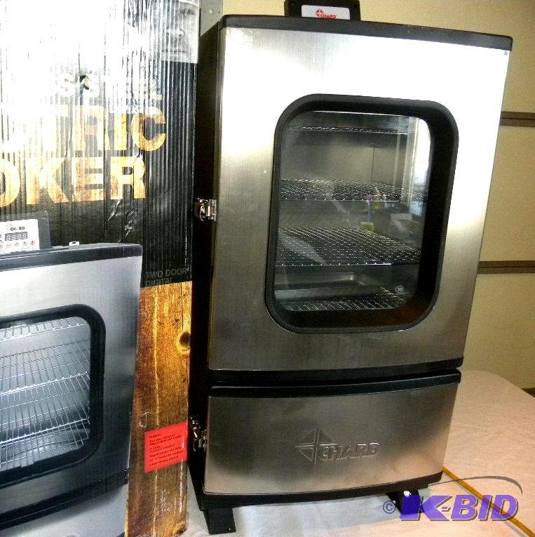 lot 48 image: Chard 30" Electric Stainless Steel Smoke...