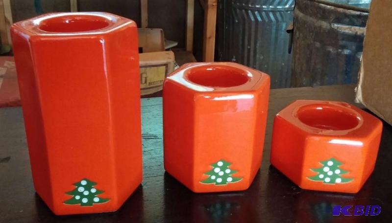 3 Tea light SET-Retired Waechtersbach Dinnerw...