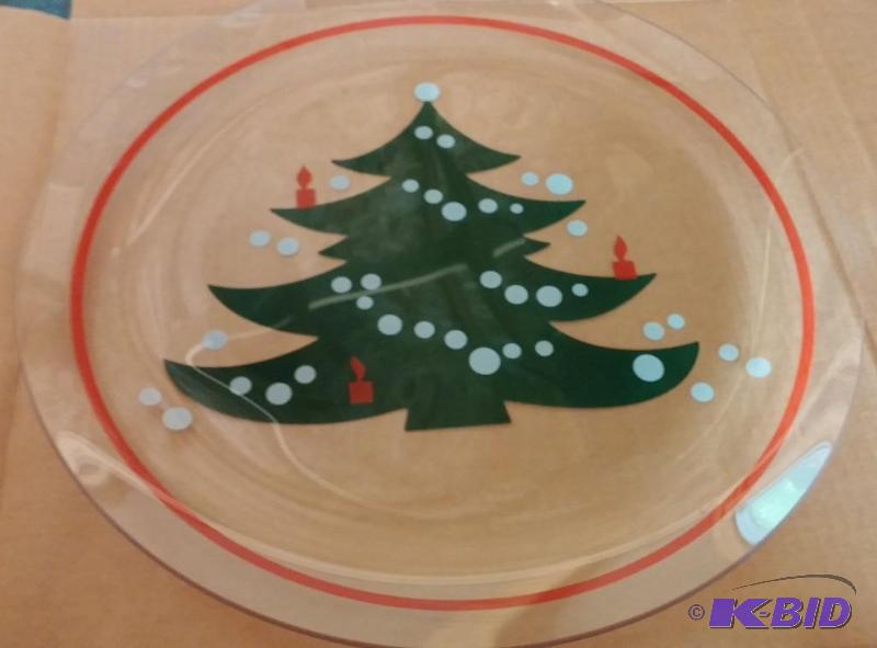 Large Clear Serving Platter-Retired Waechters...