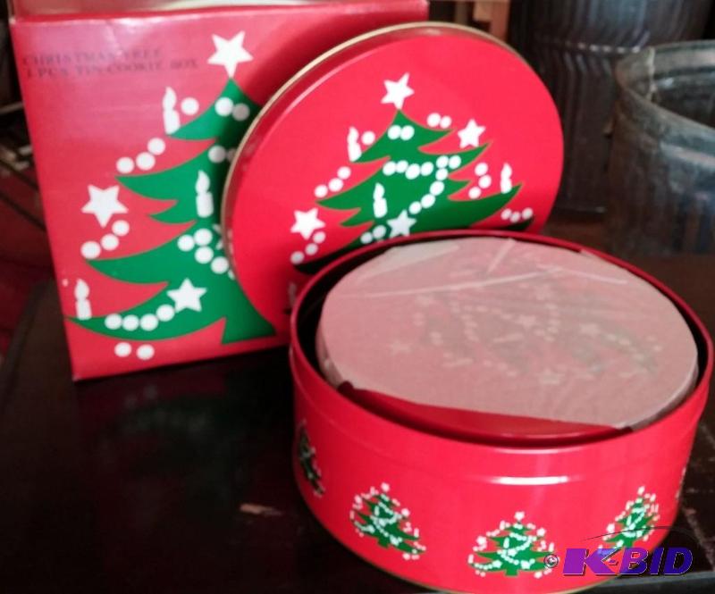 3 Piece Metal Cookie Tins-NEW-Retired Waechte...