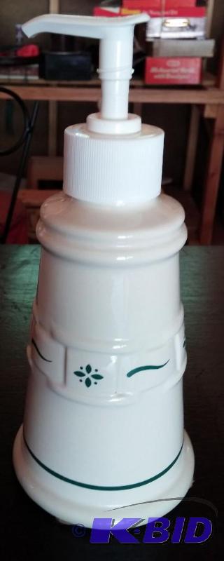 Longaberger Pottery-SoapLotion Bottle-PERFEC...