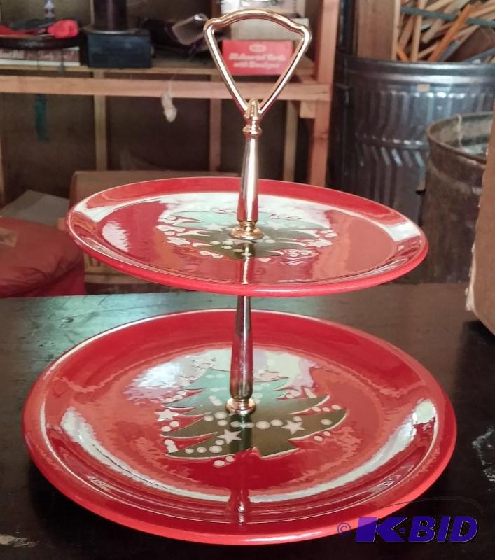 2 Tier Cookie Candy Tray-Retired Waechtersbac...