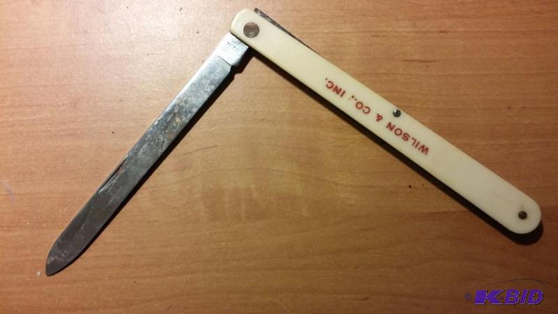 Vintage-Wilson &amp Co straight edge razor...