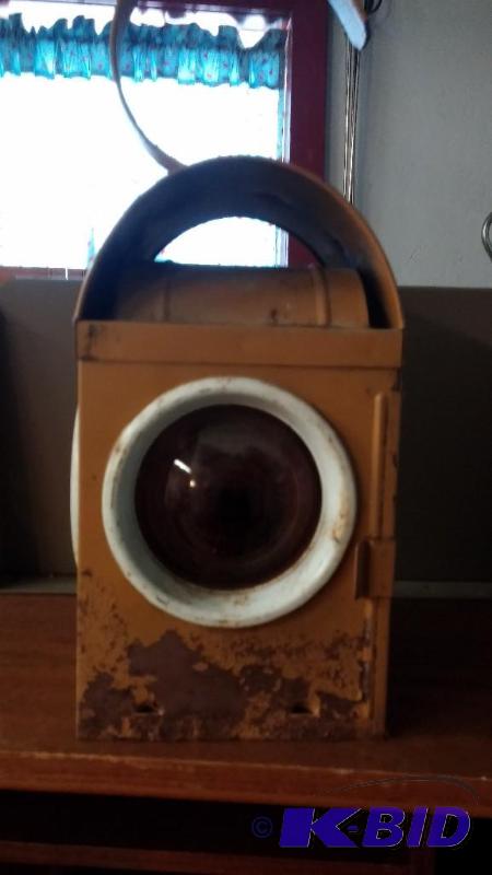 Early 1900s Conductor Train Lantern--COMPLET...