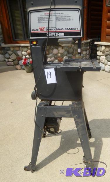 lot 19 image: Craftsman Brand Model 113.243311 12" Bel...
