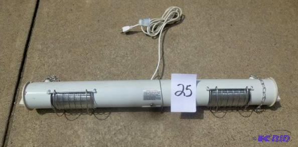 lot 25 image: 36" - 300 Watt Portable Hanging Shop Flo...