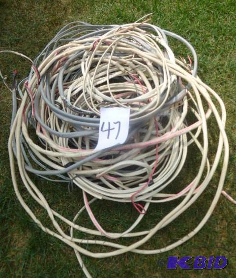 lot 47 image: 1 Lot of Electrical Wiring In Various Sizes a...
