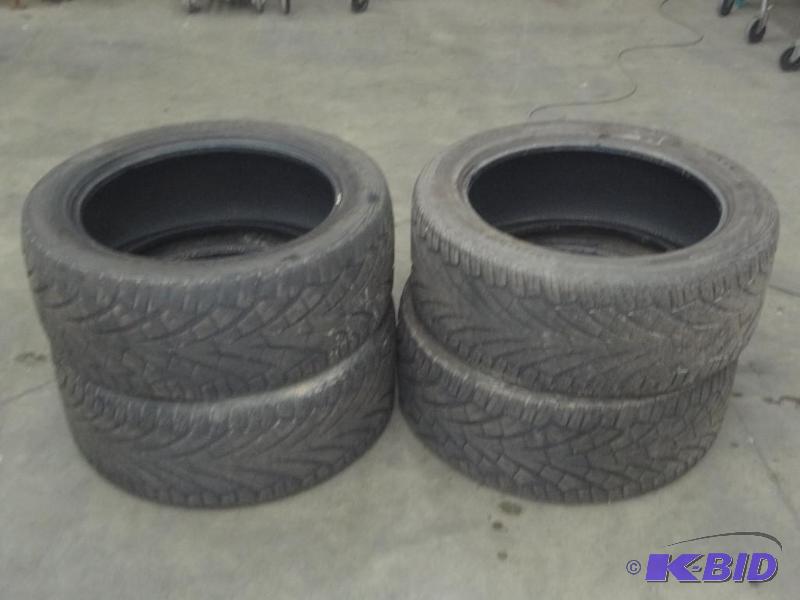 (4) General Grabber 3054522 Tires, Used...