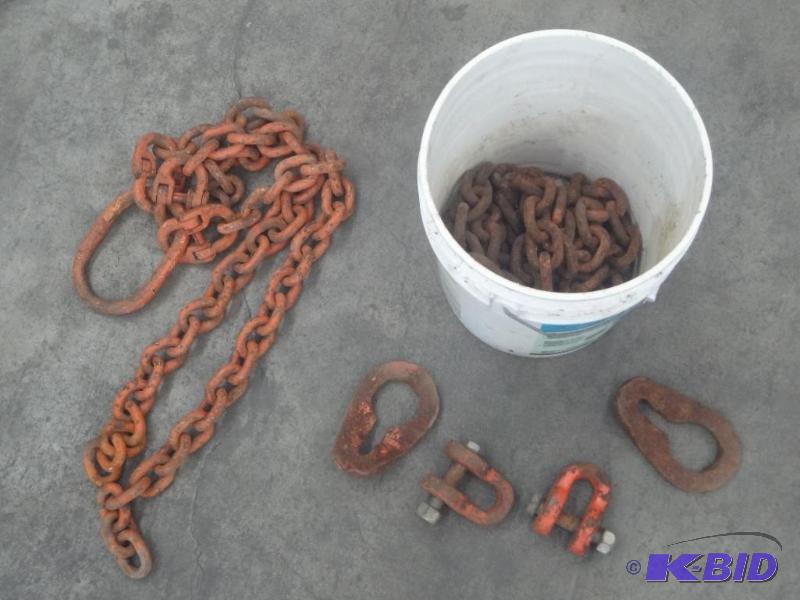 Bucket Of Heavy Duty Clevices &amp Lifting C...