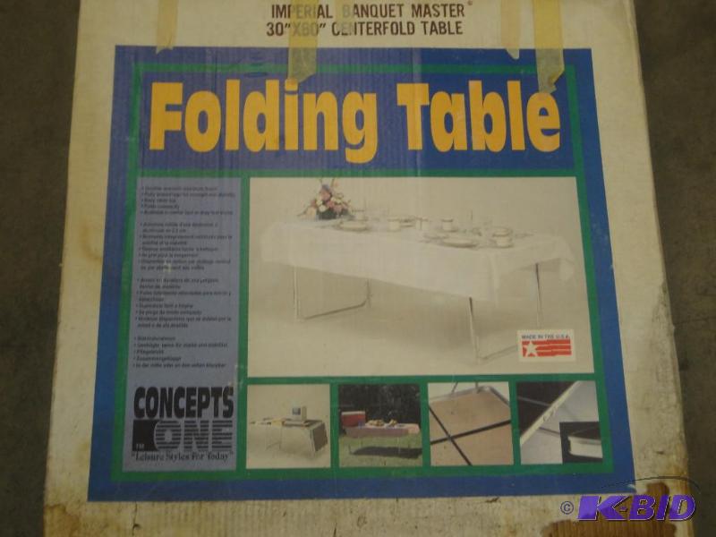 30&quotx60&quot Centerfold Table...
