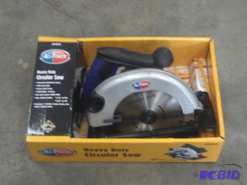Unused All Power 7.25&quot Circular Saw...