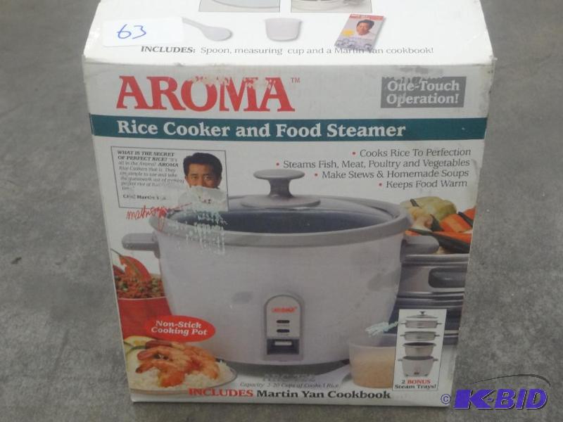 Aroma Rice CookerFood Steamer...