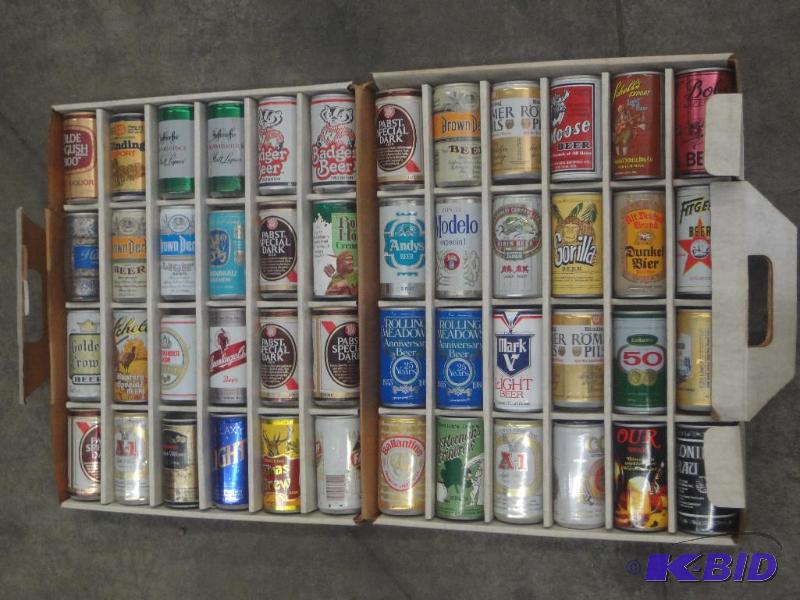 48-Piece Beer Can Collection...