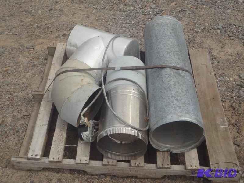 Pallet Of 10&quot Ventilation Pipe...