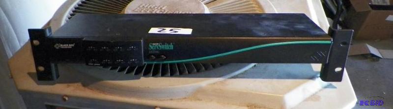lot 25 image: Black Box Serve Switch Ultra